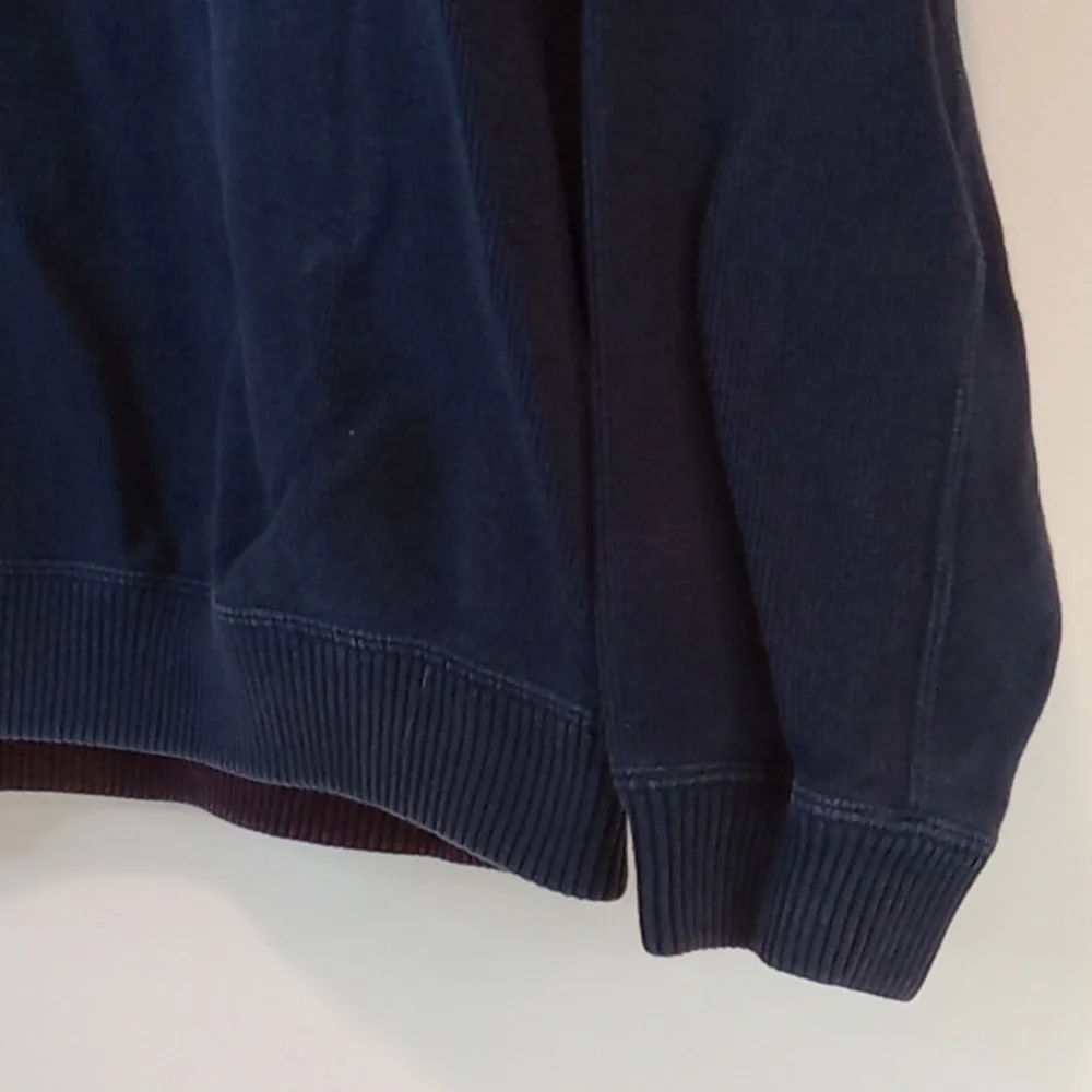 Tommy Bahama 1/4 Zip Reversible Pullover Sweater Men's Sz Med EUC NICE!